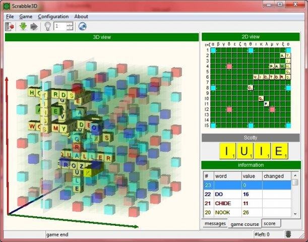 Télécharger Scrabble 3D gratuit (Windows)